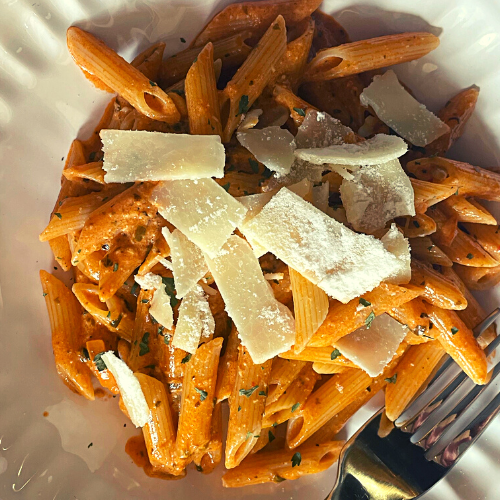 spicy penne with vodka sauce