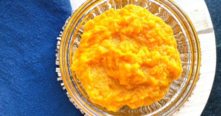 Maple Mashed Sweet Potatoes