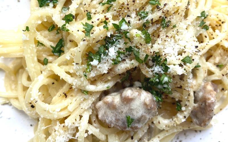 Sausage Carbonara