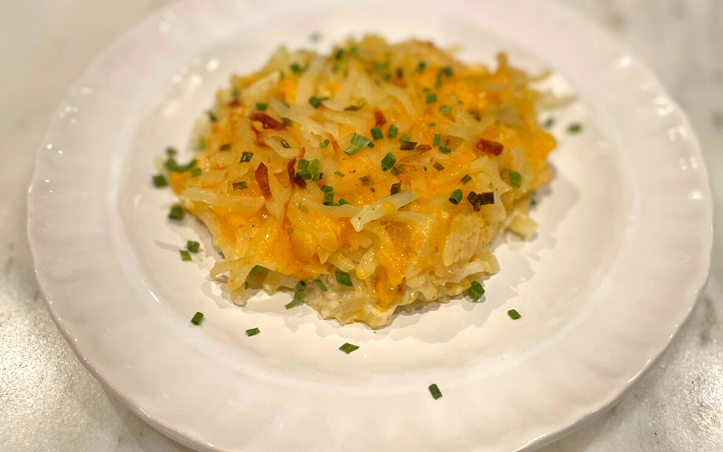 Shredded Potatoes Au Gratin