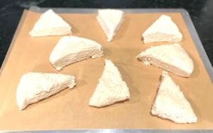 Gluten Free Vanilla Bean Scones Dough