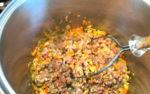 Italian bolognese meat