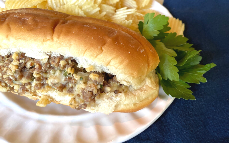 Sausage-Stuffed French Rolls