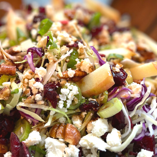 Harvest Slaw with Balsamic Dressing