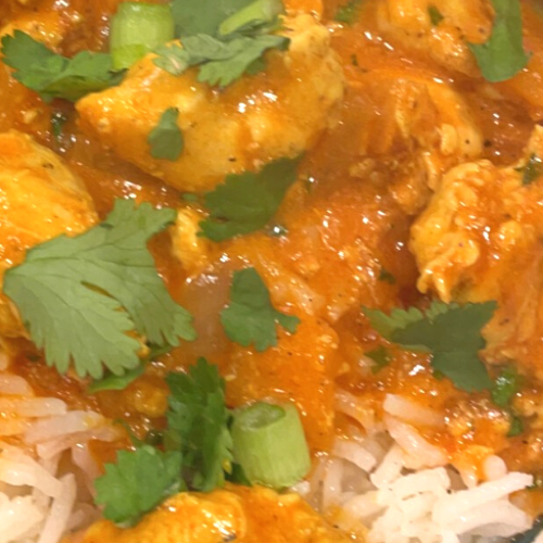 spicy indian butter chicken