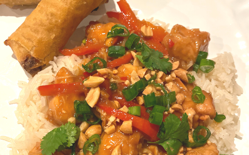 Easy Spicy Kung Pao Chicken Marie Marino 7017