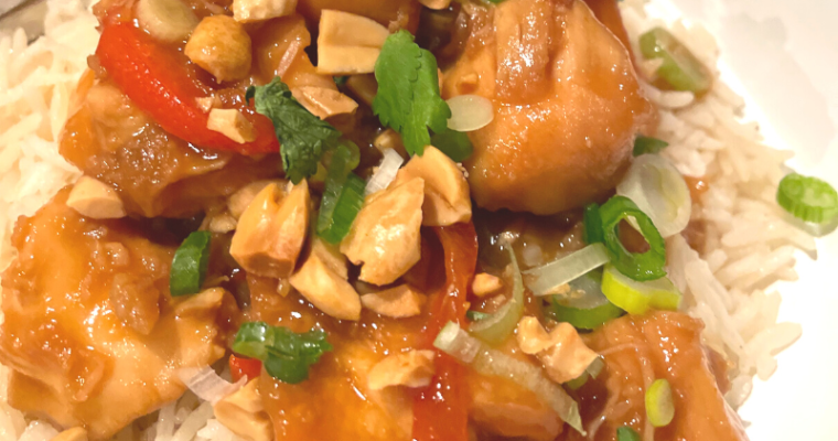 Easy Spicy Kung Pao Chicken