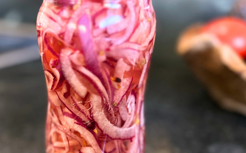 Quick Pickled Red Onions