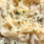 Fettuccini with Four Cheese Sauce