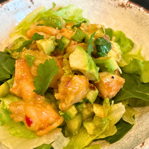 Sesame Lime Shrimp Salad