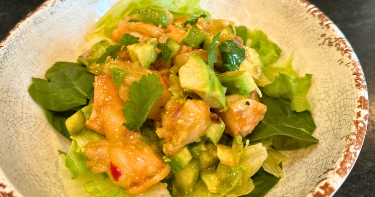 Sesame Lime Shrimp Salad