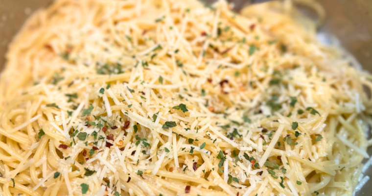 Vermicelli with Butter and Parmesan