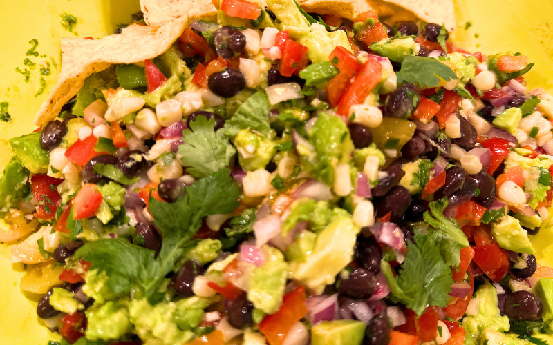 Avocado, Corn & Black Bean Salad